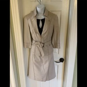 White house black market business casual khaki jacket